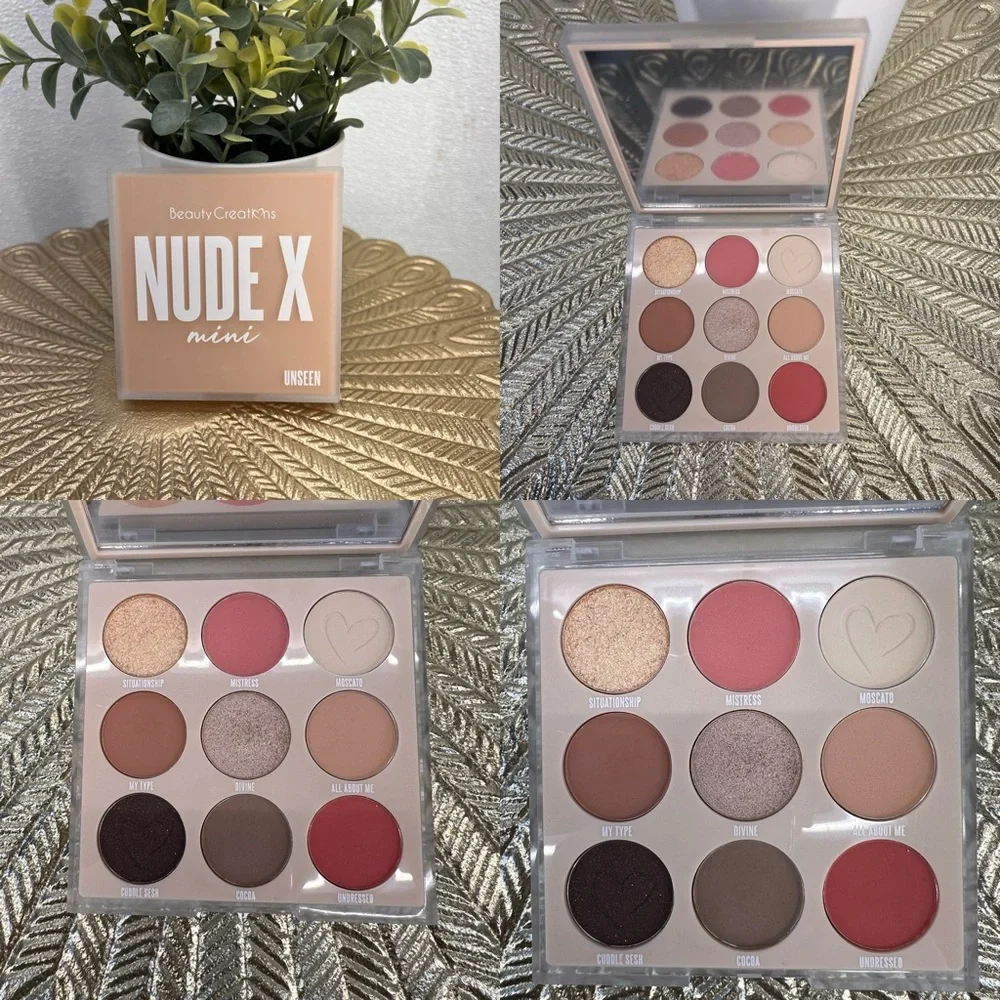 Beauty Creations NUDEX COLLECTION‎ Eyeshadow Palette (UNSEEN MINI)